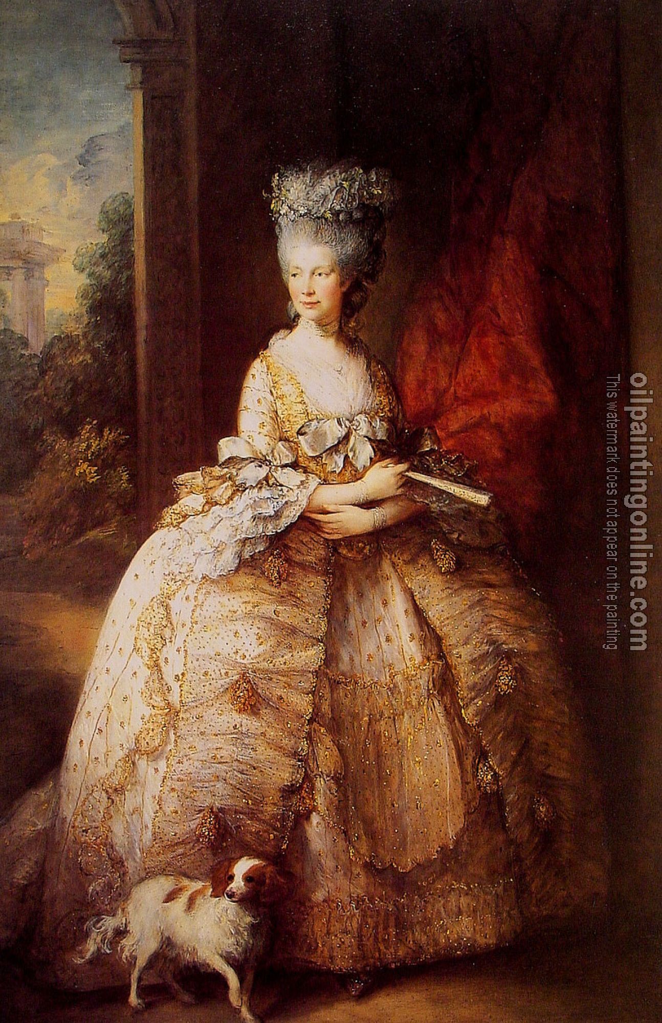 Gainsborough, Thomas - Queen Charlotte